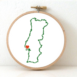 Portugal Cross Stitch Pattern 