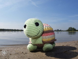 Turtle Sjef Crochet Durable Cosy Fine (Faded)