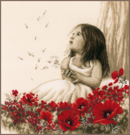Girl in a Poppy Field Aida Vervaco