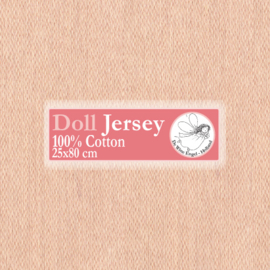 Beige Doll Jersey 25x80cm / 9.8"x31.5"