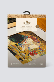 The kiss Gustav Klimt - aida - DMC telpakket the Master Collection