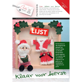 Patroonboekje Klaar voor kerst | Cute Dutch