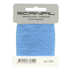 55 Light Blue Mending Wool Scanfil