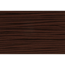 990 Dark Brown 5mm Drawstring Cord