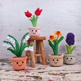 Voorjaarsbloeiers patroonboekje Cute Dutch