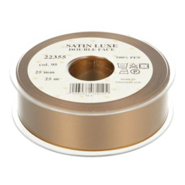 95 25mm/1" Lint Satin Luxe Double face p.m. / 3.3 feet