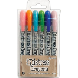 Set nr 6 Distress Crayons | Tim Holtz | Ranger Ink