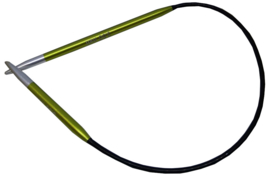 3.5mm/US 4, 25cm/10" Zing Fixed Circular Needles KnitPro