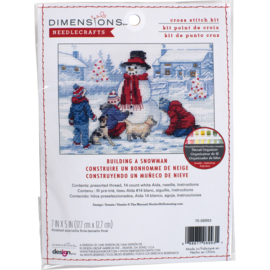Building a Snowman | Aida telpakket | Dimensions