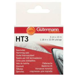 HT3 hemming web 3cm - 10m Gütermann