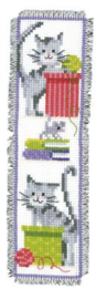 Curious Cats Aida Bookmark