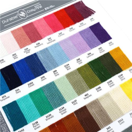 Cosy Extra Fine Sample Shade Card Durable