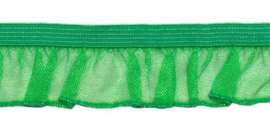 Green 19mm/0.7" Ruffle Elastic