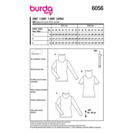 6056 Burda Naaipatroon | Top in variaties