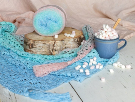 Unicorn Shawl Crochet Durable Colour Cake