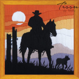 Cowboy Sunset Spansteek Pakket Tissu de Marie