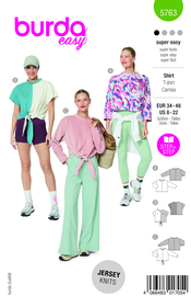 5763 Burda Naaipatroon | Shirt in variatie
