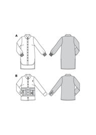 5800 Burda Naaipatroon | Blouse in variatie