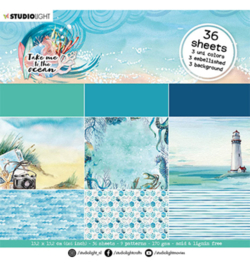 Cool Colors | Take Me To The Ocean | Paper Pad | Studio Light 