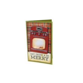 Retro oven | Thinlits snijmal | Tim Holtz | Sizzix