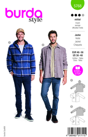5768 Burda Naaipatroon | Jas in variatie