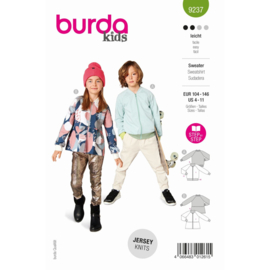 9237 Burda Naaipatroon | Vest in variatie