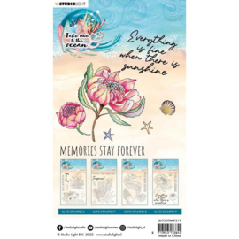 Summer flowers Clear stamps | Take me to the ocean | StudioLight