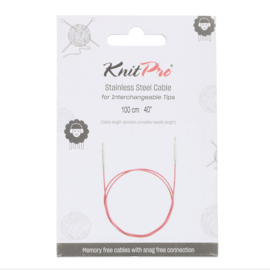 100cm paarse kabel - KnitPro