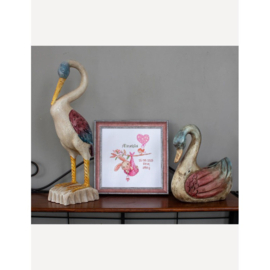 Girl Birth Sampler aida telpakket - Aine