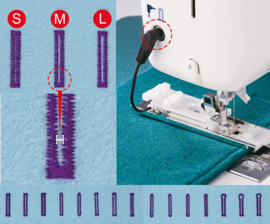 Juki HZL-DX5 Naaimachine met zeer sterke motor, voor zeer dunne en hele dikke stoffen en leer