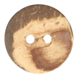 6cm Wooden Coconut Button