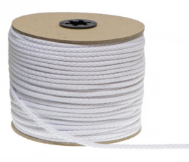 5mm White Cotton Cord