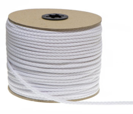 7mm White Cotton Cord