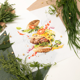 Burger Lunch | Aida telpakket | Magic Needle