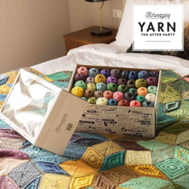 Scrumptious tiles blanket - haken - Jessica Wifall - Yarn the after Party 204 - Scheepjes