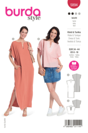 5894 Burda Naaipatroon | Jurk & tuniek