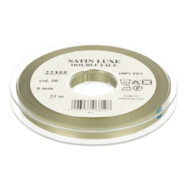 50 | 6mm Lint Satin Luxe Double face | Kuny