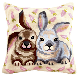 Flopsy & Mopsy | Voorbedrukt Kussen | Collection D'Art