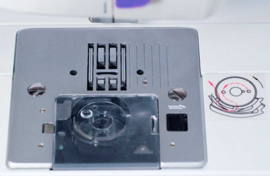 Juki HZL-353 Sterke Naaimachine naait moeiteloos meerdere lagen jeans               