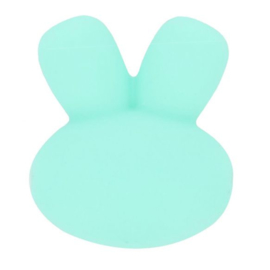 Blue 15mm/0.6" Rabbit Silicone Beads Opry