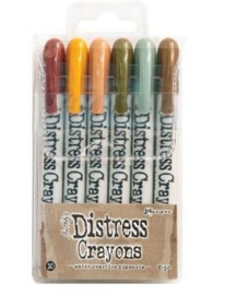 Set nr10 Distress Crayons | Tim Holtz | Ranger Ink