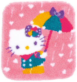 Hello Kitty a Shower of Hearts Knoop Kleed Vervaco