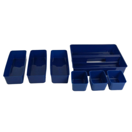 Opbergbox met 7 stuks opbergruimte binnenin - ReStyle