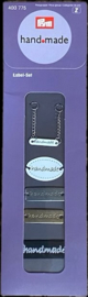 Prym Handmade label set 403 775