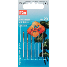 No.20 Chenille Needles Prym 