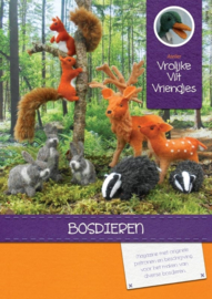 Bosdieren - Vrolijke Vilt Vriendjes