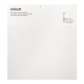 Wit | Smart paper Stickerkarton | Cricut