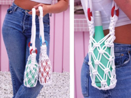 Flessenhanger - macramé - Durable Braided