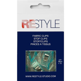 26 mm Stof clips in handige opbergbox |ReStyle