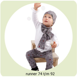 Runner maat 74 t/m 92 Annie do it yourself naaipatroon